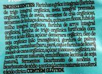 Mini Cookies Integrais 4 Castanhas Brasileiras Ingredients