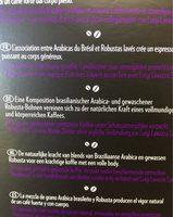 Espresso Vigoroso Ingredients