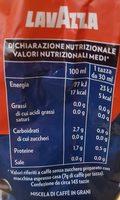 Caffe'lavazza C / G Espr.kg1gran Ingredients