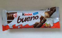 Kinder Bueno, Barres de Crème au Chocolat au Lait Belgium