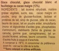 Viennetta Chocolat Ingredients