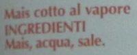Mais Ingredients