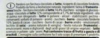 Balocco Il Pandoro CiocoParty Ingredients