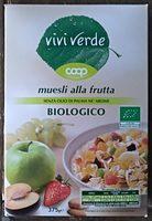 Coop Muesli Bio Frutta G 375 Report Card