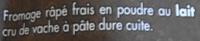 Parmigiano Reggiano AOP Rp (28% MG) - 70 G - Giovanni Ferrari Ingredients