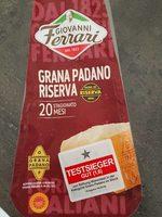 Grana Padano Riserva Report Card