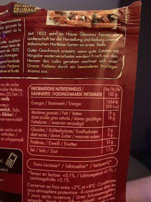 Ferrari Grana Padano Gerieben