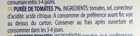 Passata Ingredients