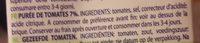 Passata Di Pomodoro Brik / 500G Ingredients