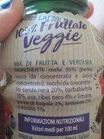 100  Frullato Veggie Ingredients