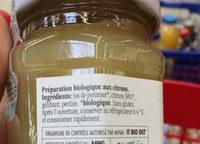 Fiordifrutta Citrons Ingredients