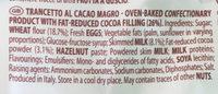 Trancetto Cacao Ingredients