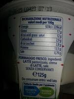Il Primosale Osella Ingredients