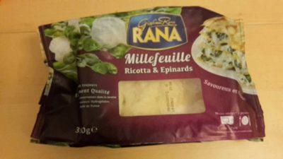 Millefeuille Ricotta Et Epinards