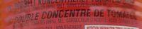 Bte 880G Double Concentre De Tomate Ingredients