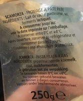Scamorza Ingredients