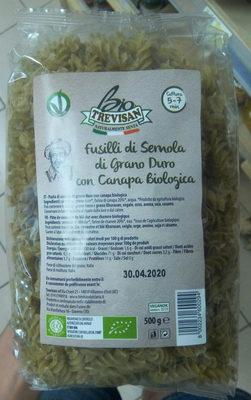 Fusili Di Semola Di Grano Duro Con Canapa Biologica