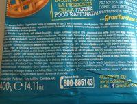 Il Gran Turchese Ingredients