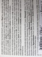 Panettone Dolce Soffice Ingredients