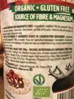 Fiorentini Bio Gallette Sorgo / Amar. Gr120 Ingredients