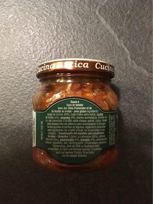 Cucina Antica - Almond And Ricotta Cheese Sauce - 200 G (pack Of 2 Glass Jar)