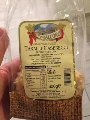 Taralli Caserecci