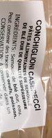 Tarall Oro Conchiglioni Ingredients