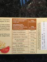 Fetucce Creazioni D'italia, N216 Ingredients