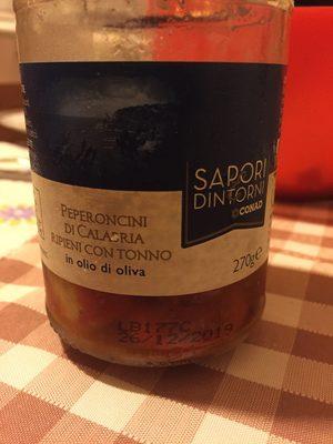 Peperoncini Di Calabria Ripieni Con Tonno
