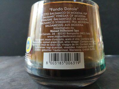 Aceto Balsamico Di Modena IGP