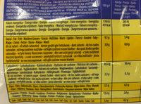 Crocchini Mignon Breadsticks With Salt Nutrition Label