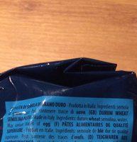 Arrighi Fusilli Ingredients