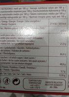 Galleta Elledi Roll Choco 80GR Ingredients