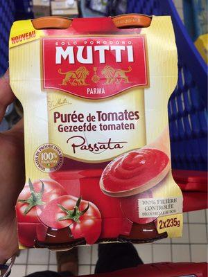 Mutti Pure De Tomates Les 2 Pots De 235 G
