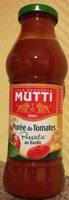 Mutti Gezeefde Fluweelzachte Tomaten Met Basilicum (400 G) Report Card