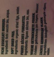 Higos Blandos 200GR Noberasco Ingredients