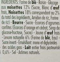 Il Gran Nocciolato Ingredients