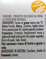 Maina Il Gran Pandoro Ingredients