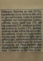 Buondolce Kleinkuchen Milch 250g Ingredients