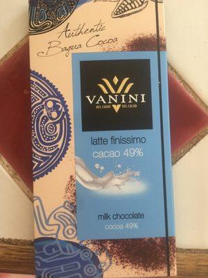 Vanini Milk Chocolate 49% Cocoa