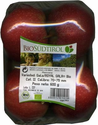 Manzanas Variedad Gala