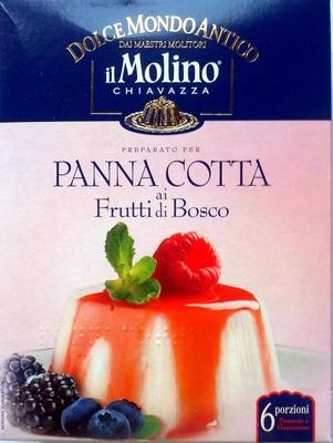 Preparato Per Panna Cotta Ai Frutti Di Bosco