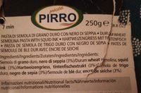 Tagliatelle Al Nero Di Seppia Ingredients