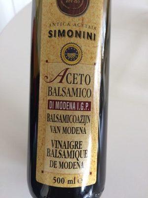 Aceto Balsamico Di Modena