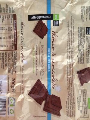 Blocco Di Cioccolato Extra Fondente 60%