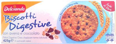 Biscotti Digestive Dolciando Con Avena E Cioccolato
