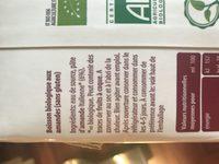 Boisson Amande Gourmande Bio Sans Sucre Ingredients
