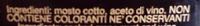 Due Vittorie Ingredients