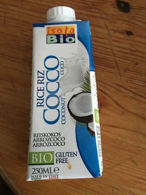 Boisson Biologique  Base De Riz Et Noix De Coco