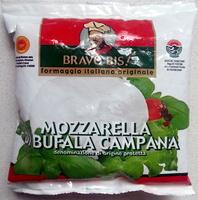 Mozzarella Di Bufala Campana AOP (23% MG) - 150 G - Bravo Bis Report Card